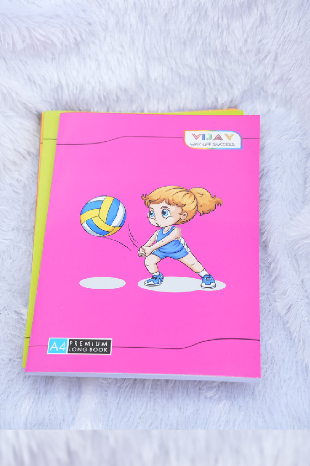 Vijay – A4 Size Notebook | 58 GSM High Quality Pages