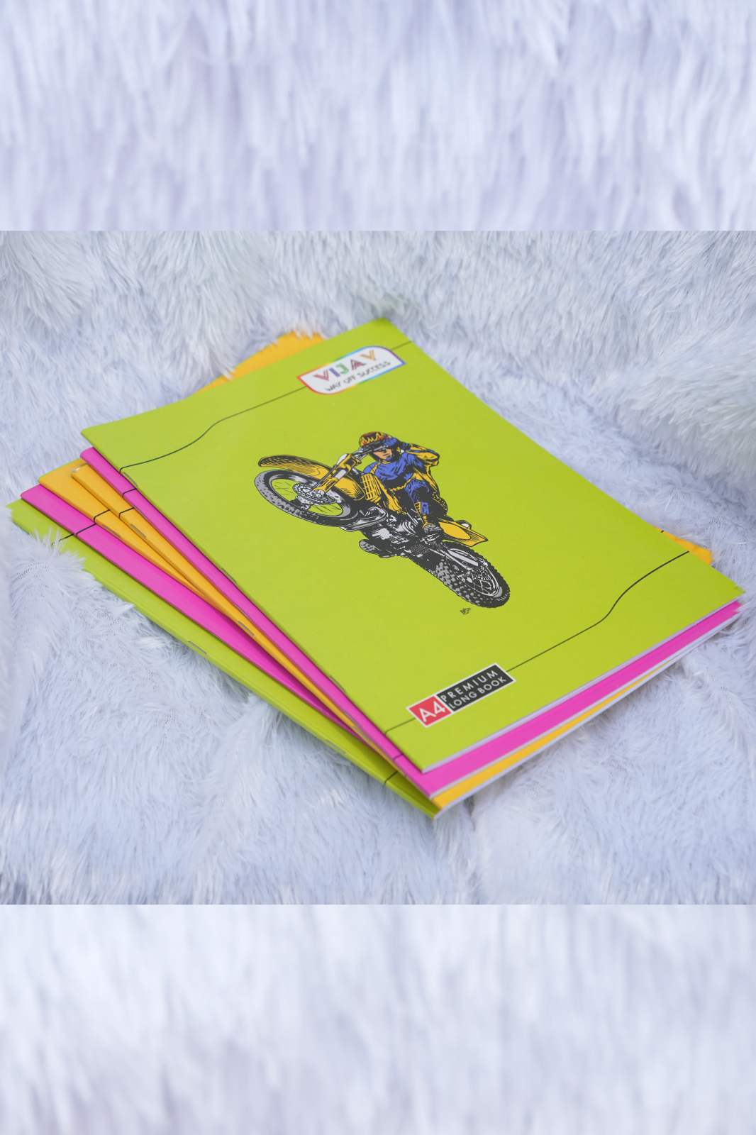 Vijay – Long Size Notebook | 58 GSM High Quality Pages