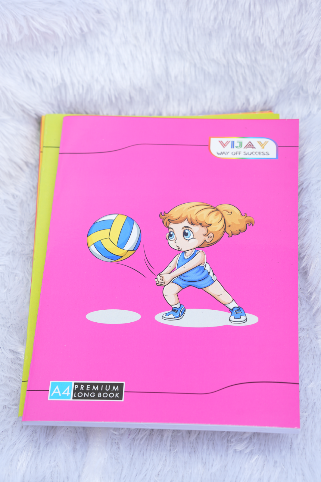 Vijay – A4 Size Notebook | 58 GSM High Quality Pages