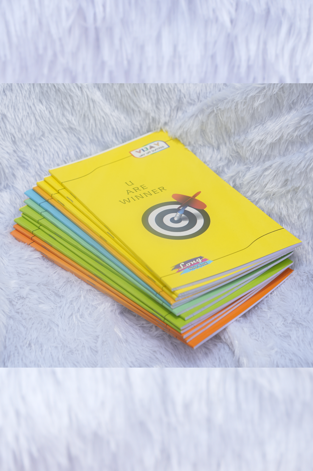Vijay – Long Size Notebook | 58 GSM High Quality Pages