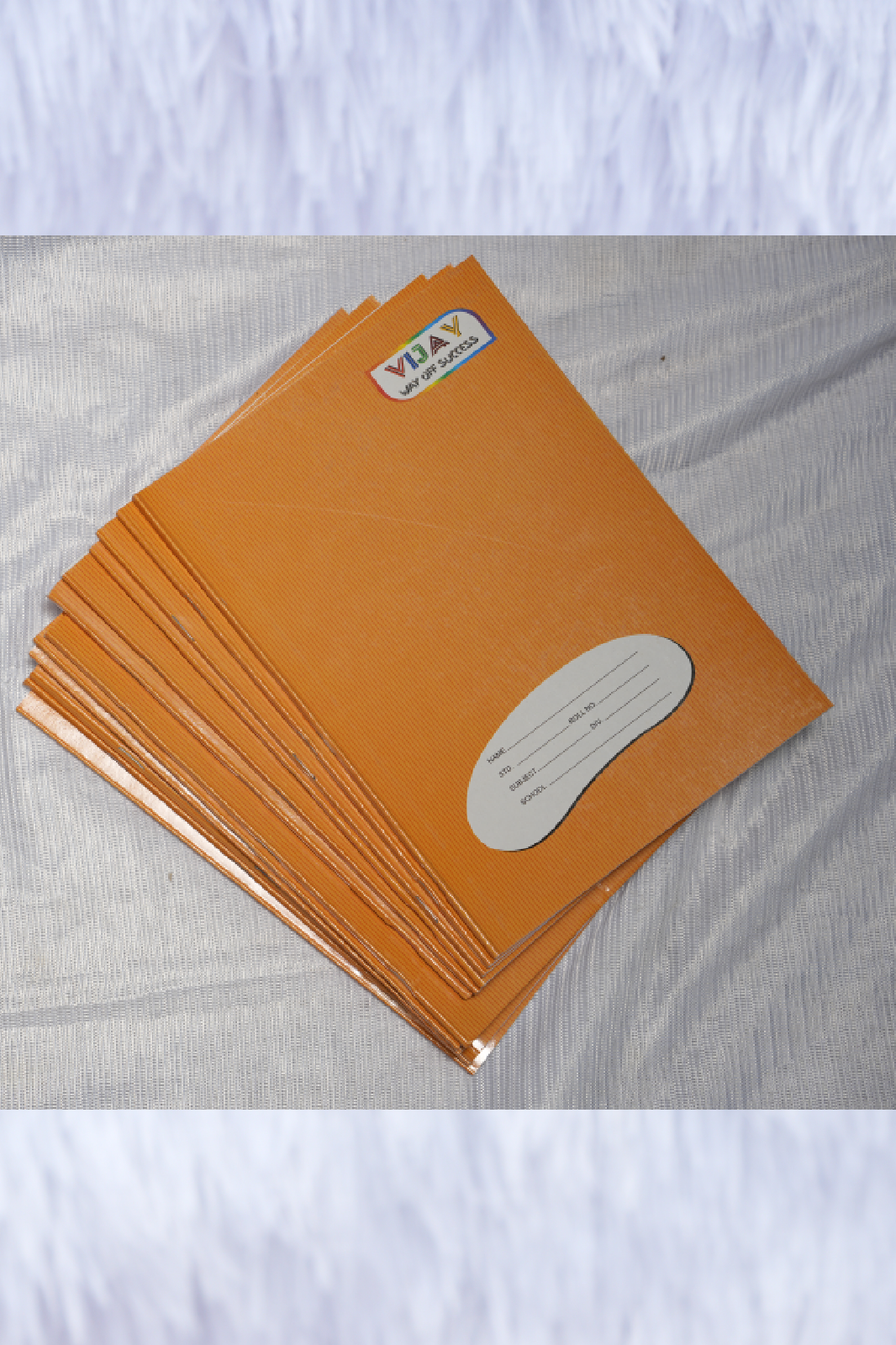 Vijay – A5 Size Notebook | 58 GSM High Quality Pages