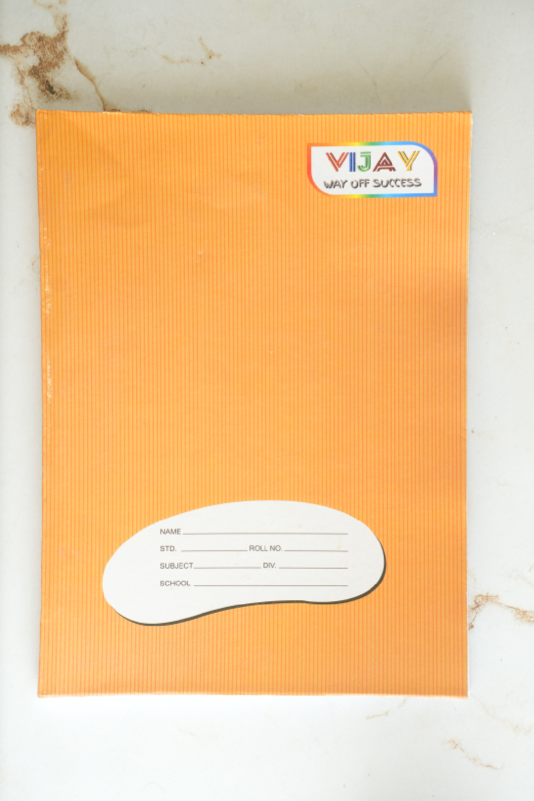 Vijay – A5 Size Notebook | 58 GSM High Quality Pages