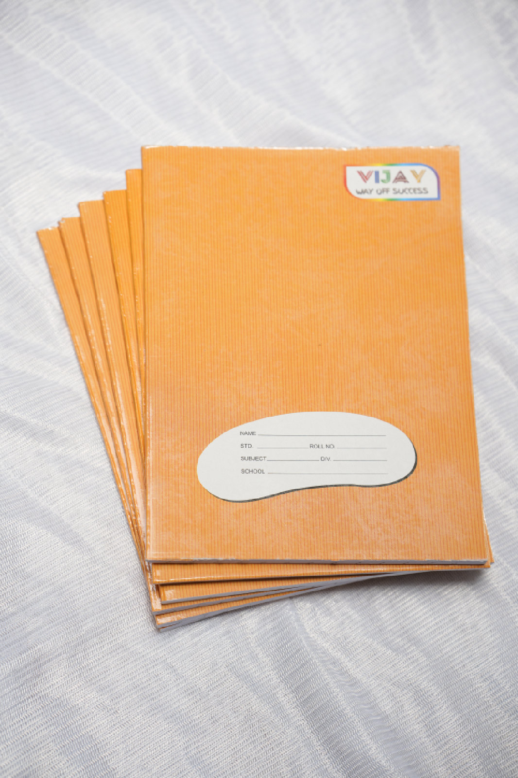 Vijay – A5 Size Notebook | 58 GSM High Quality Pages