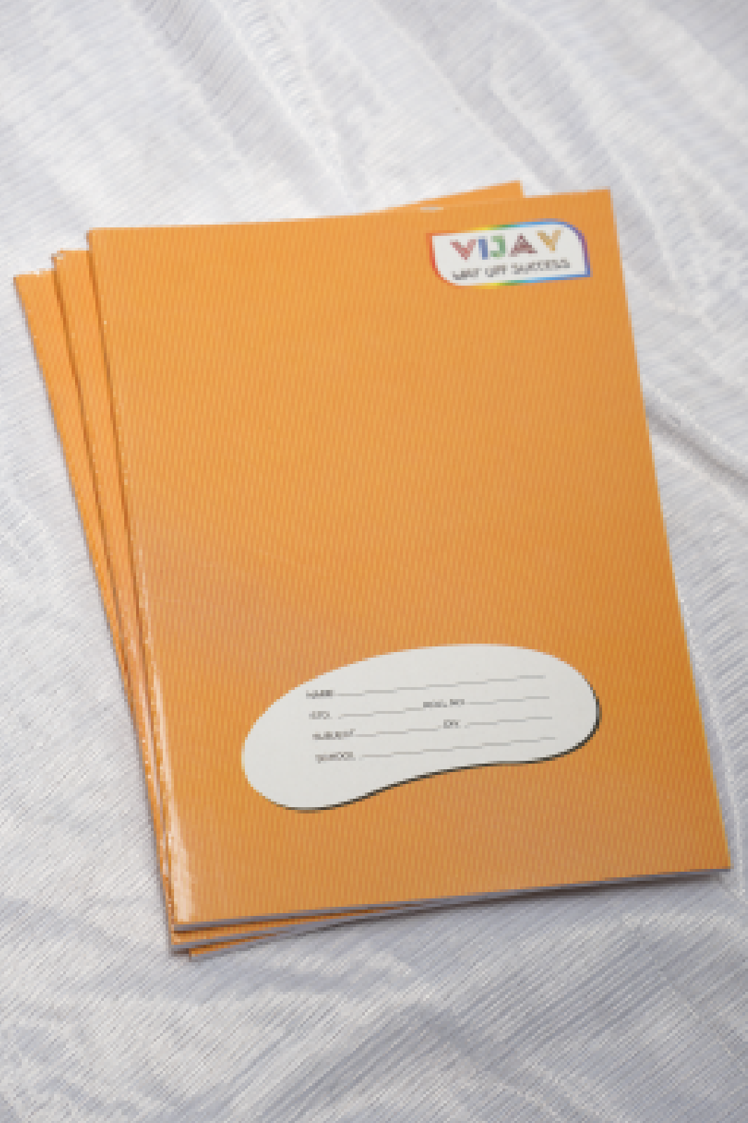 Vijay – A5 Size Notebook | 58 GSM High Quality Pages