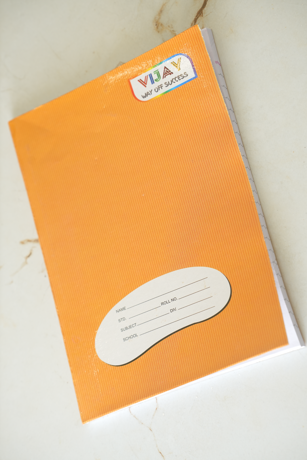 Vijay – A5 Size Notebook | 58 GSM High Quality Pages